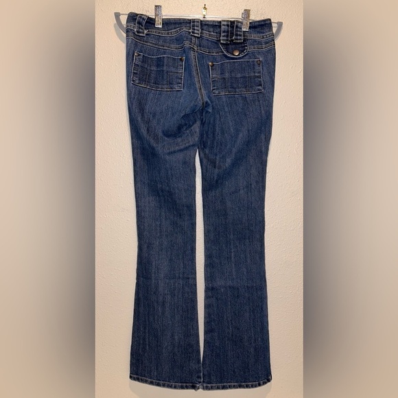 Adorable Farlow Jeans Flare/Wide Leg - 7”‎ Rise - Size 3 (Juniors) - Blue - Picture 2 of 6